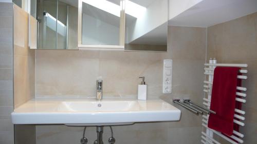 Ένα μπάνιο στο Apartment Spitzenblick