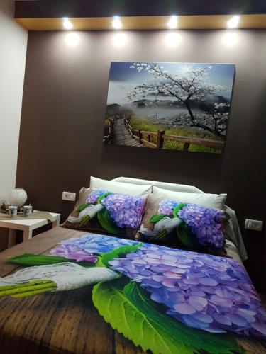 Katil atau katil-katil dalam bilik di Apartments Vila Galileo