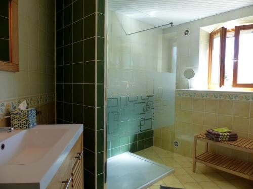 Phòng tắm tại Gîte de Fontainebleau