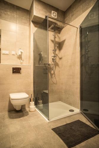 Ένα μπάνιο στο Apartamenty Opal