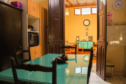 Dapur atau dapur kecil di Villa La Punta