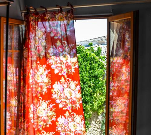 Zahrada ubytování Le Duplex de Lapparan