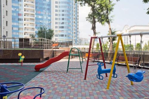 Detský kútik v ubytovaní Barkar ArCadia Apartments
