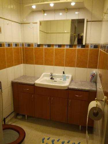 FirstHome GuestHouse tesisinde bir banyo