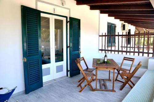 A balcony or terrace at Holiday Eolie Village Porto