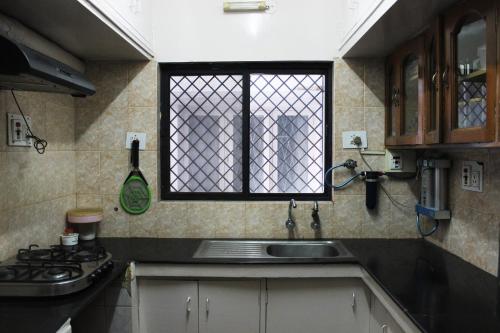 A kitchen or kitchenette at Nachis BNB