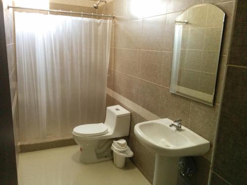 Ванная комната в Manta Airport Hotel