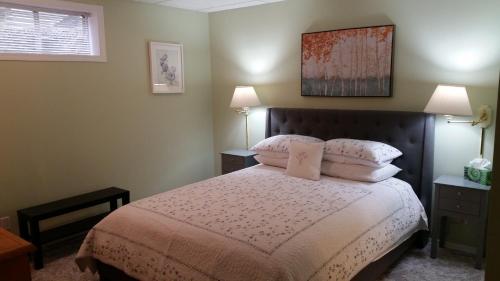 Posteľ alebo postele v izbe v ubytovaní Riverview Retreat B&B