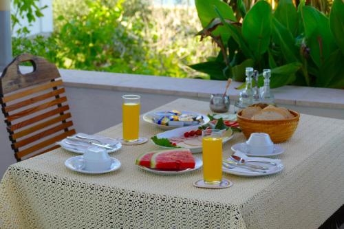 Επιλογές πρωινού για τους επισκέπτες του B&B Garni Toni