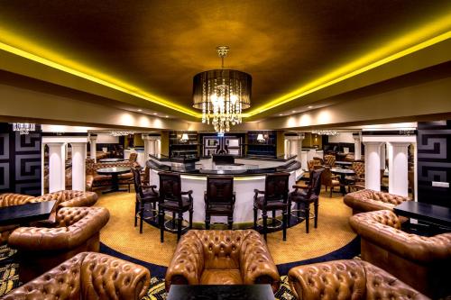 Area soggiorno di Hotel Dana Business & Conference