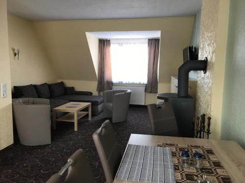 Posezení v ubytování Hotel Seemeile