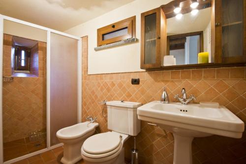 Phòng tắm tại Casa Macina