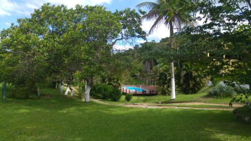 Taman di luar Hotel Fazenda VCP