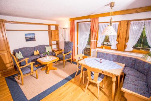 Posezení v ubytování Landhaus Beate