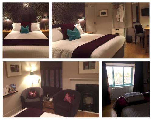 Una cama o camas en una habitación de manorhaus RUTHIN - manorhaus collection
