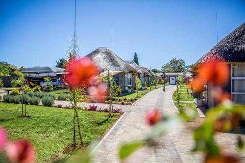 Zahrada ubytování TshiBerry Bed & Breakfast