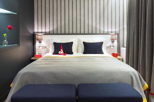 Katil atau katil-katil dalam bilik di Araucaria Hotel & Spa