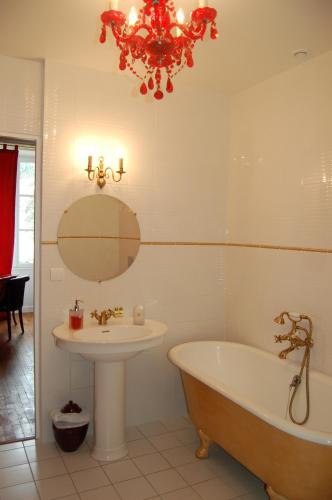 Koupelna v ubytování La Villa Champagne Ployez-Jacquemart