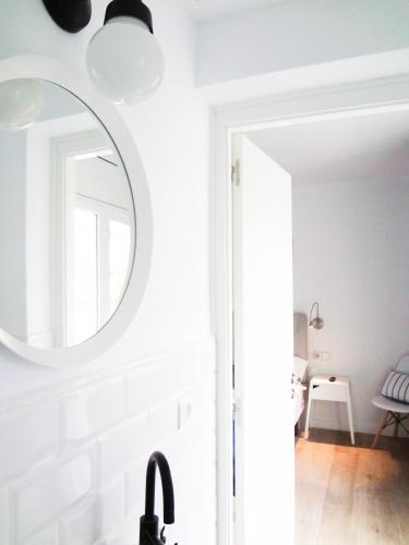 Katil atau katil-katil dalam bilik di Hostal Porto Mar