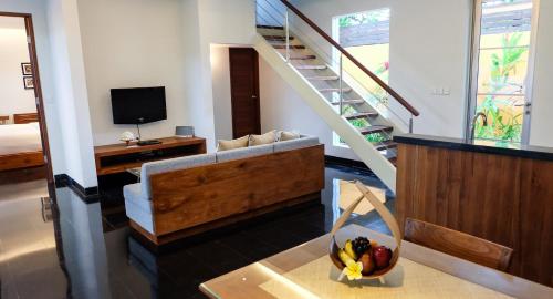 TV o dispositivi per l'intrattenimento presso Sun Island Boutique Villas & Spa Seminyak