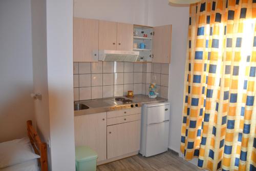 Köök või kööginurk majutusasutuses Artemis Pension