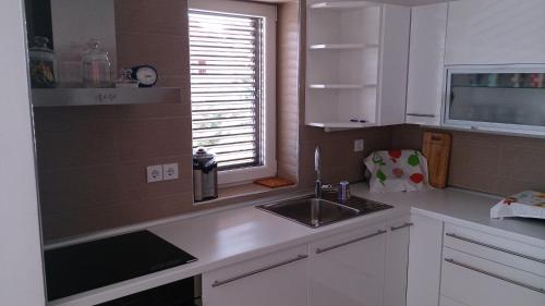 Kuchyňa alebo kuchynka v ubytovaní Apartments Vila Tisa