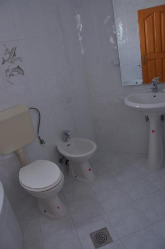 Vonios kambarys apgyvendinimo įstaigoje Apartment and Studio Damjan