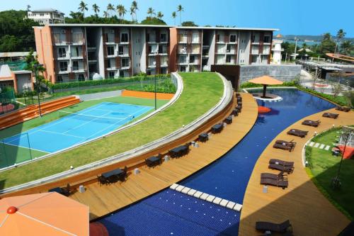 Bazén v ubytování Pause on Samui Residences nebo v jeho okolí