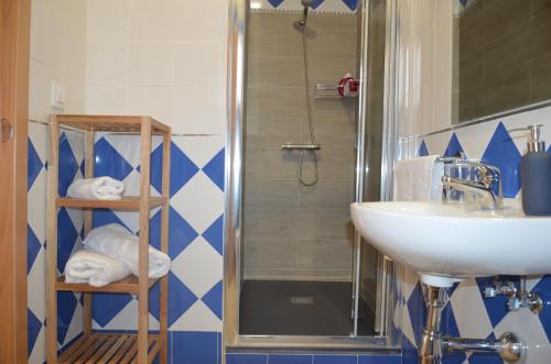 Koupelna v ubytování Apartamento Faustino Alvarez