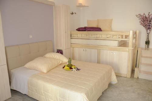 Posteľ alebo postele v izbe v ubytovaní Starlight Luxury Studios