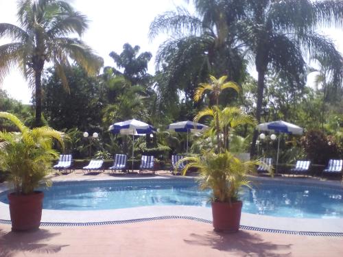 Piscina a CasaGrande Posada Ejecutiva o a prop