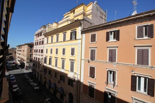 a view from a window of buildings in a city at Freedom Love B&B in Rome