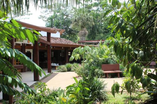 Jardín al aire libre en La Quinta Sarapiqui Lodge
