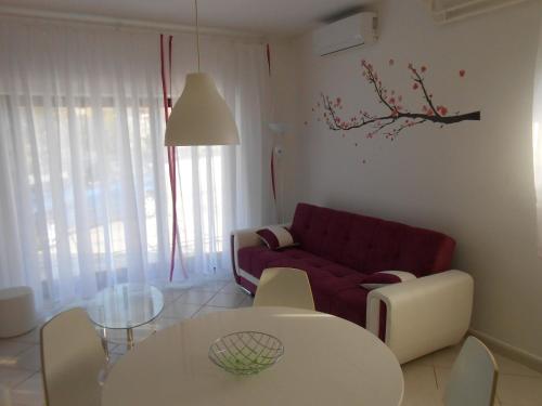 Posezení v ubytování Apartman Gabi