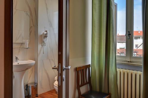 Kúpeľňa v ubytovaní Hotel Universo