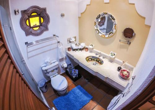 Um banheiro em Hotel Posada Pablo de Tarso