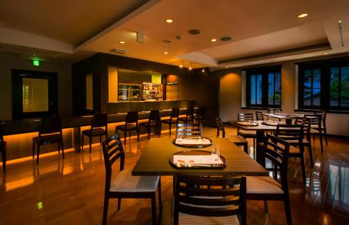 Restaurace v ubytování Sundance Resort Hakone Gora