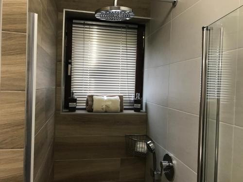 Koupelna v ubytování Plitvice Diamond Apartment