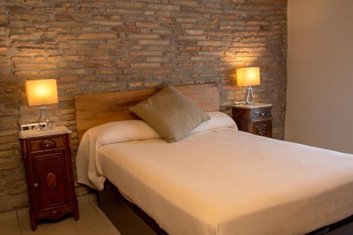 Postel nebo postele na pokoji v ubytování Plaza Apartamentos