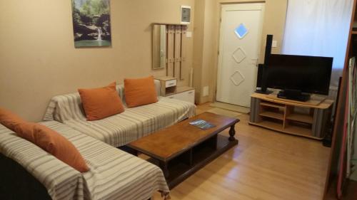 TV/trung tâm giải trí tại Peter&Zana Apartments