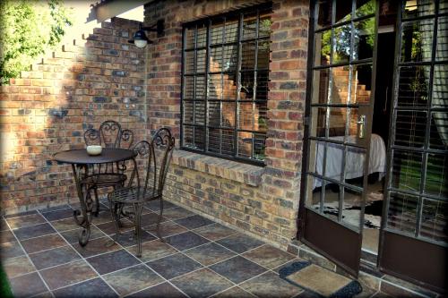 Αίθριο ή υπαίθριος χώρος στο Krith Guest House