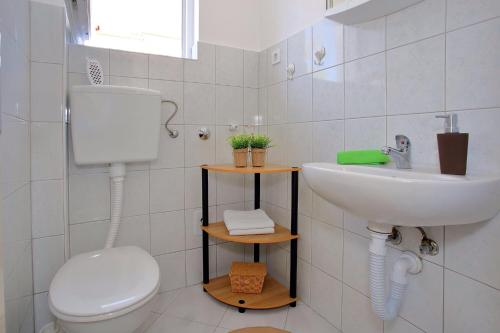 Koupelna v ubytování Apartment Josip