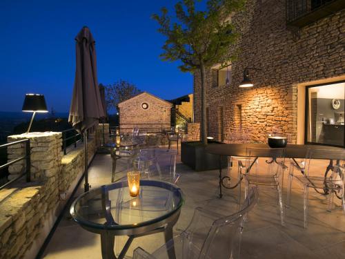 Hôtel La Maison de Crillonにあるバルコニーまたはテラス
