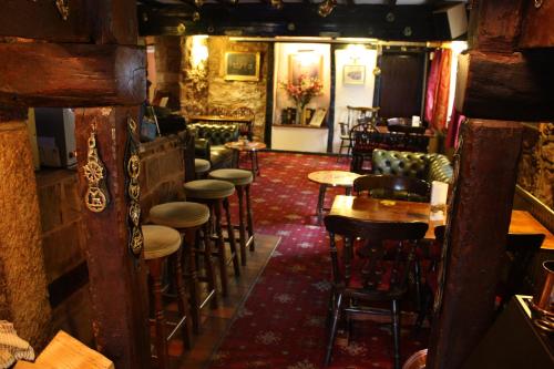 Χώρος καθιστικού στο The Bull's Head Inn