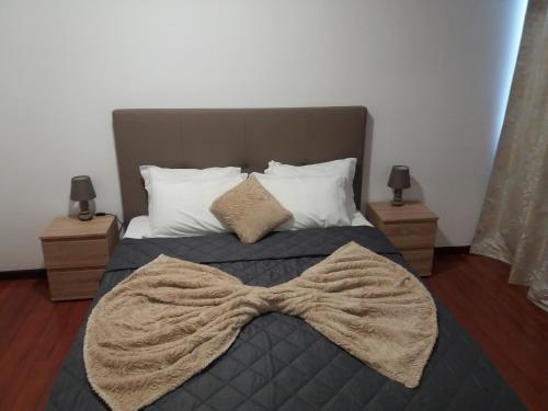 Krevet ili kreveti u jedinici u okviru objekta Funchal Paradise