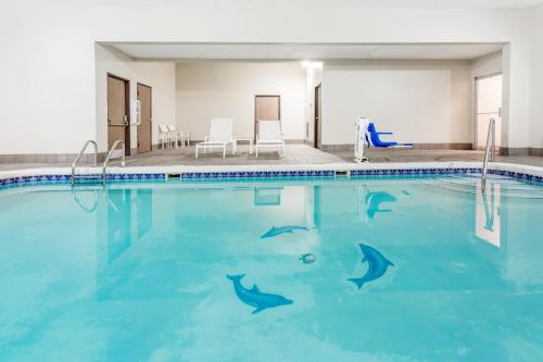 Πισίνα στο ή κοντά στο Travelodge by Wyndham Longmont