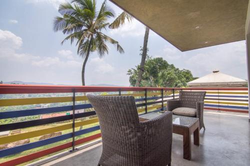 Ein Balkon oder eine Terrasse in der Unterkunft The Elephant Stables