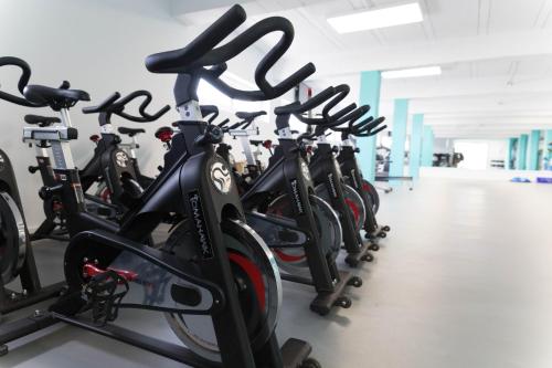 Fitness centrum a/nebo fitness zařízení v ubytování Caprice Concord Hotel & Spa