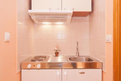 A kitchen or kitchenette at Apartments Mara