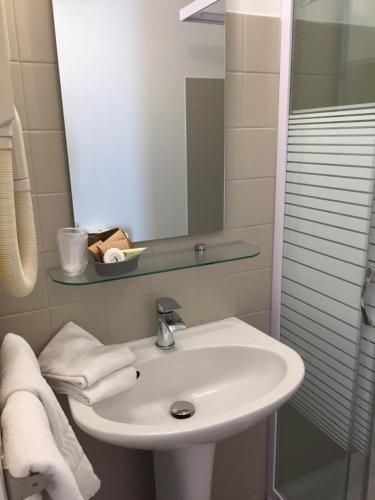 Ванная комната в Hotel de la Bonnheure
